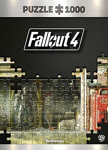 Fallout 4 Garage | Puzzle 1000 Piezas | Incluye póster y Bolsa | 68 x 48 | Videojuego | Rompecabezas para Adultos y Adolescentes | para Navidad y Regalos | Decoración