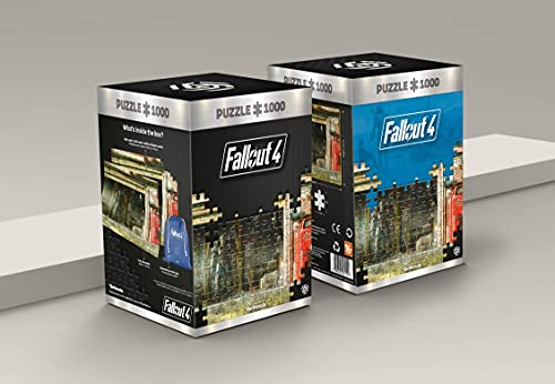 Fallout 4 Garage | Puzzle 1000 Piezas | Incluye póster y Bolsa | 68 x 48 | Videojuego | Rompecabezas para Adultos y Adolescentes | para Navidad y Regalos | Decoración