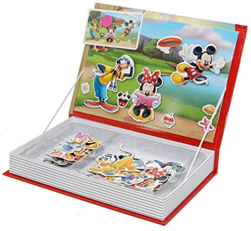 Falomir- Magnet Story-Disney Mickey & Friends Juego de Mesa, Multicolor (1)