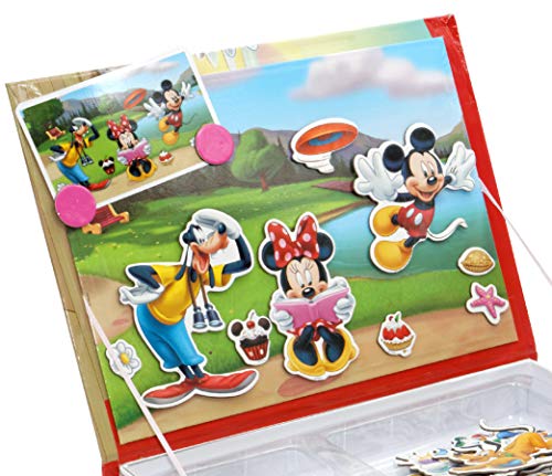 Falomir- Magnet Story-Disney Mickey & Friends Juego de Mesa, Multicolor (1)