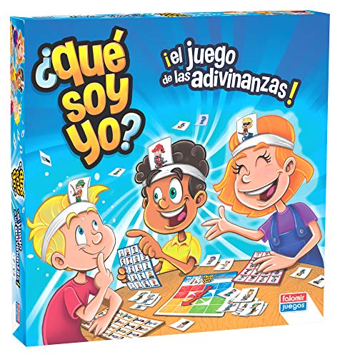 Falomir Superpoly + Coloca 4, Juego de Mesa, Clásicos, Multicolor (646385) + Qué Soy yo Juego de Mesa, Multicolor, única (9506)