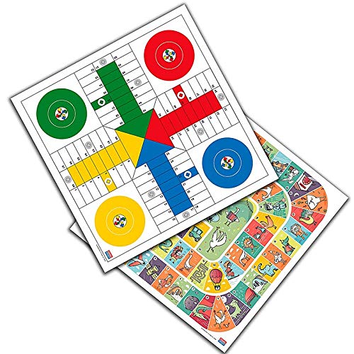 Falomir - Tablero Parchís y Oca Juego de Mesa, Multicolor (27908)