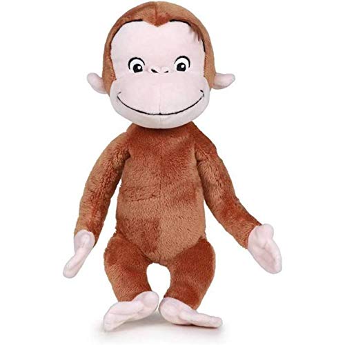 Famosa Curioso Come George 50 cm Peluches Animales del Bosque, Bosque y Sabana, Multicolor, 8410779682130