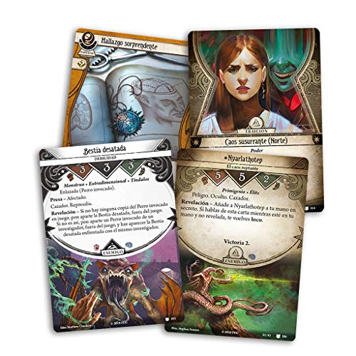 Fantasy Flight Games- Arkham Horror LCG - Donde Moran los Dioses, Color (AHC43ES)