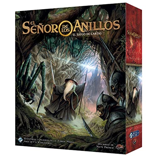 Fantasy Flight Games El Señor de los Anillos Caja Básica Ed. Revisada - Juego de Cartas en Español (MEC101ES)