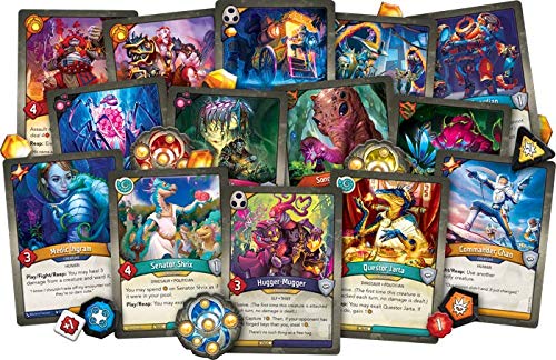 Fantasy Flight Games FFGKF07 KeyForge: Worlds Collide juego para principiantes de 2 jugadores, colores variados , color/modelo surtido