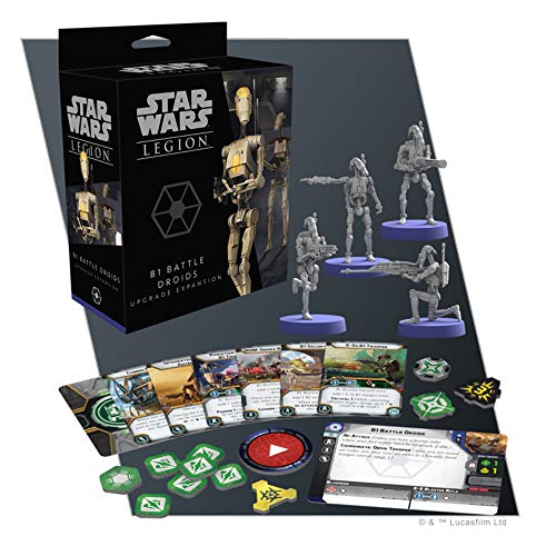 Fantasy Flight Games FFGSWL54 Star Wars: Legion-B1 Battle Droid Upgrade Expansión, Varios