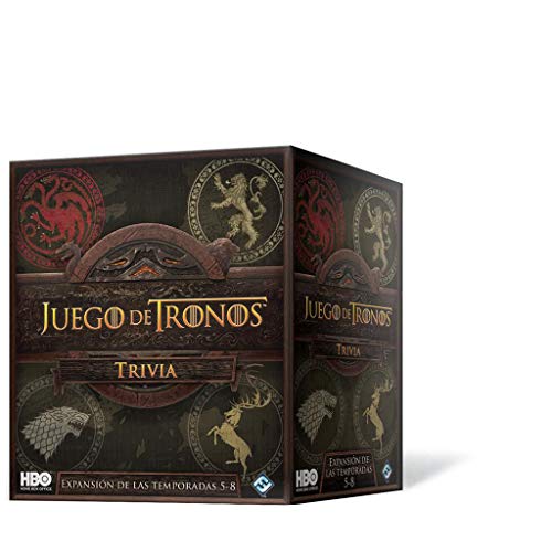 Fantasy Flight Games- Game of Thrones Juego de Tronos Trivia Temp. 5-8, Color (HBO17ES)