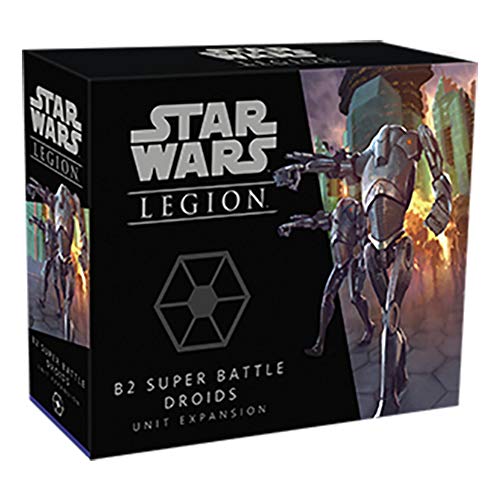 Fantasy Flight Games Star Wars Legion: B2 Super Battle Droids Unidad Expansión, Colores Mezclados, SWL62