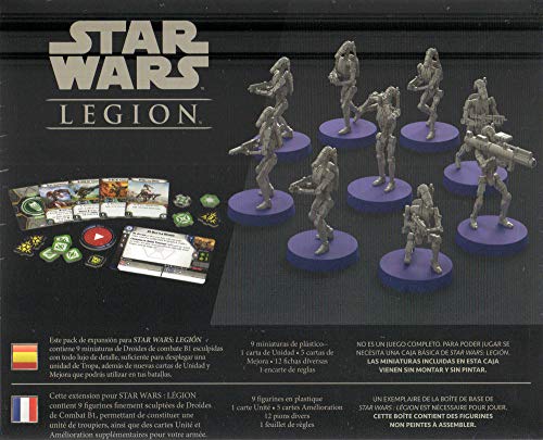 Fantasy Flight Games- Star Wars Legión: Droides de combate B1, Color (SWL49ES) , color/modelo surtido