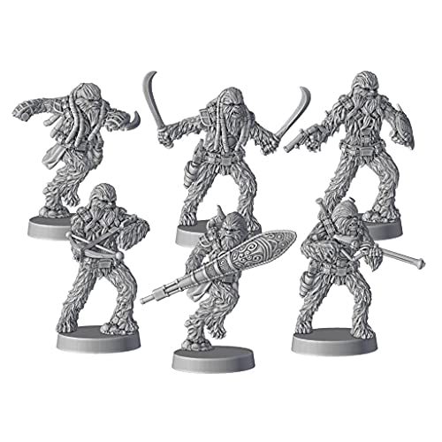 Fantasy Flight Games Star Wars Legion - Unidad de Guerreros Wookies