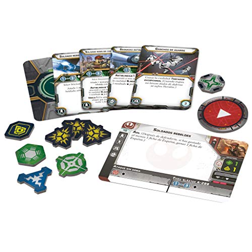 Fantasy Flight Games- Star Wars Soldados Rebeldes, Color (FFSWL05)