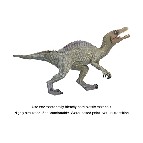 FASJ Modelo de Dinosaurio, Juguete de Spinosaurus de Simulación Realista Imaginativo Respetuoso con el Medio Ambiente para Niños para Niños(Nuevo Spinosaurus Mediano)