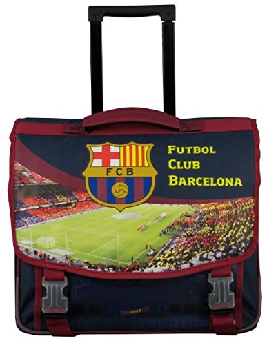 Fc Barcelone 173 fcb203rol Mochila Roulette Mixta niño, Granate, 41 cm