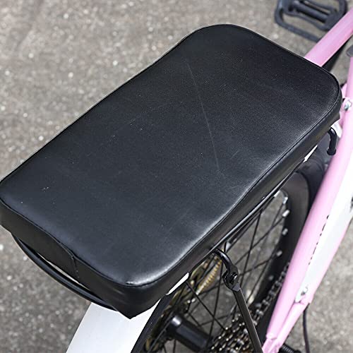 Fetcoi Bicicleta infantil de 20 pulgadas, 7 velocidades, con asiento trasero y cesta de bicicleta, marco de acero al carbono, frenos delanteros y traseros, para niños y niñas, 115 – 130 cm