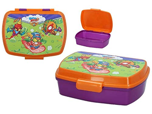 Fiambrera Sandwichera Fun Plastico Superzing 16x14x5,5cm