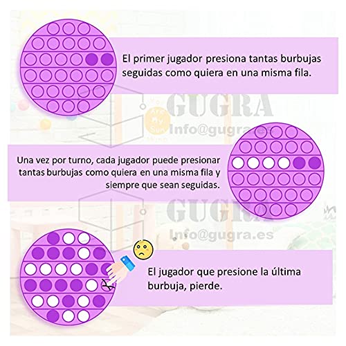 Fidget Toys Juguete antiestres, sensorial y Relajante. (Cangreja)