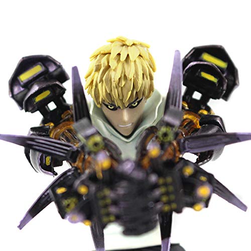 Figura De Acción De One Punch Man Genos Figuras De Estatuas De Dibujos Animados Juguetes, Modelo Coleccionable De PVC Premium Estatua Muñeca Regalo De Cumpleaños 15Cm