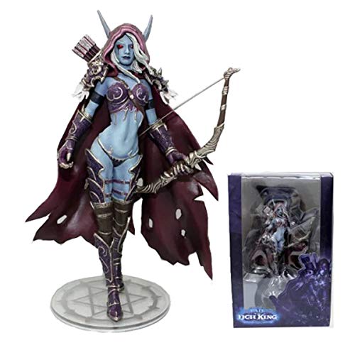 Figura de Acción de World of Warcraft Sylvanas Windrunner 7 Pulgadas PVC Anime Juego Personaje Modelo Estatua Juguete Coleccionables Regalos,Sylvanas Windrunner