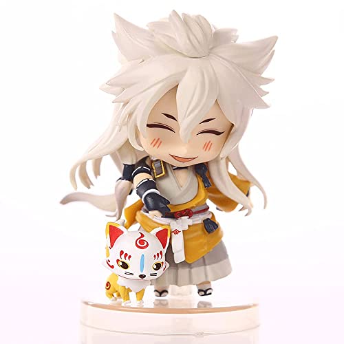 Figura De Acción Touken Ranbu Online Kogitsunemaru Nendoroid Q Versión del Juego Personajes Juguete Figuras De Anime Regalo Decoración Muñecas Fanáticos del Anime Y Niños