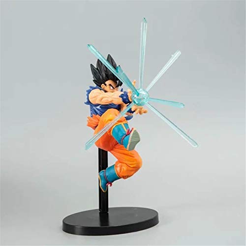 Figura De Anime De 21 Cm Dragon Ball Z Son Goku Effect Kamehameha, Figuras De Acción Black Goku Vegeta Model Doll DBZ Figurine Collectible Toys