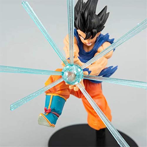 Figura De Anime De 21 Cm Dragon Ball Z Son Goku Effect Kamehameha, Figuras De Acción Black Goku Vegeta Model Doll DBZ Figurine Collectible Toys