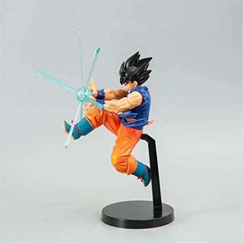 Figura De Anime De 21 Cm Dragon Ball Z Son Goku Effect Kamehameha, Figuras De Acción Black Goku Vegeta Model Doll DBZ Figurine Collectible Toys