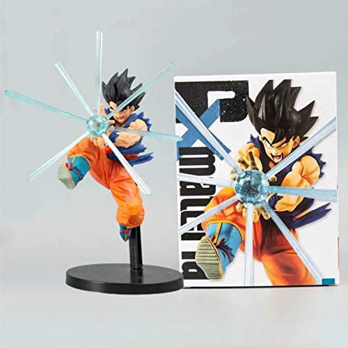 Figura De Anime De 21 Cm Dragon Ball Z Son Goku Effect Kamehameha, Figuras De Acción Black Goku Vegeta Model Doll DBZ Figurine Collectible Toys