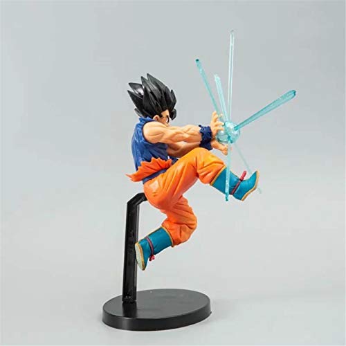 Figura De Anime De 21 Cm Dragon Ball Z Son Goku Effect Kamehameha, Figuras De Acción Black Goku Vegeta Model Doll DBZ Figurine Collectible Toys