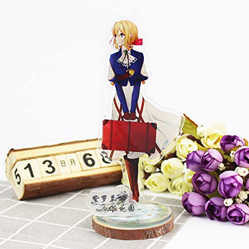 Figura De Anime Violeta Evergarden, Modelo De Soporte De Acrílico, Juguetes, Decoración De Cosplay, Figuras De Acción, Juguetes Coleccionables DIY