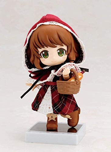 Figura de Modelo de Anime Coleccionable versión Q Arcilla Caperucita roja en Ropa Real Figura de muñeca Figura Decoración 10Cm PVC Anime Juego de Dibujos Animados Modelo de Personaje Estatua