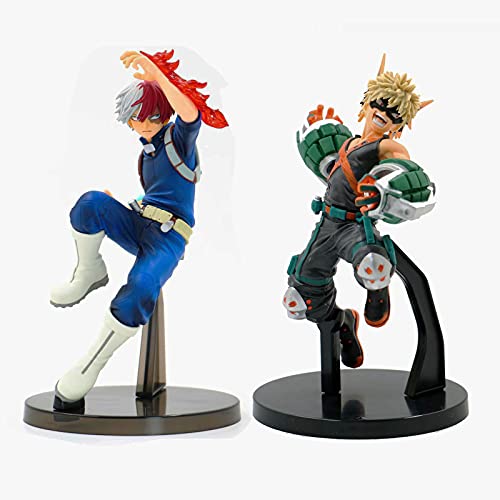 Figura de My Hero Academy Todoroki Bakugou Katsuki Izuku Battle Edition Grabber Figura aprox. 19 cm (Todoroki)