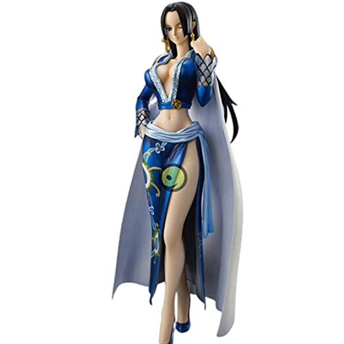 Figura Figura de una pieza de 200 mm / 7,9 pulgadas, cuatro emperadores y siete juguetes modelo de artes marciales, figura de dibujos animados de emperador azul femenino, adecuada para amigos o novias