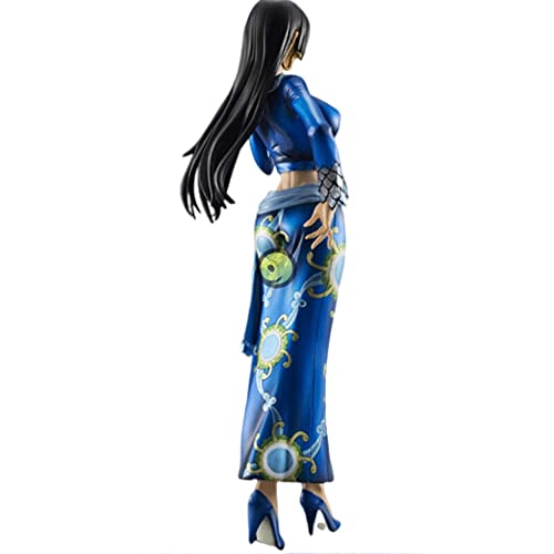 Figura Figura de una pieza de 200 mm / 7,9 pulgadas, cuatro emperadores y siete juguetes modelo de artes marciales, figura de dibujos animados de emperador azul femenino, adecuada para amigos o novias