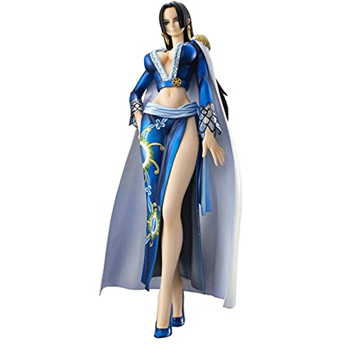 Figura Figura de una pieza de 200 mm / 7,9 pulgadas, cuatro emperadores y siete juguetes modelo de artes marciales, figura de dibujos animados de emperador azul femenino, adecuada para amigos o novias