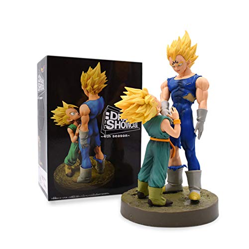 Figuras de acción de Son Goku, 22 Estilos, Dragon Ball Z, Saiyan Gohan, Modelo de PVC, Goku de Pelo Negro, Regalo para niños (H with Box)