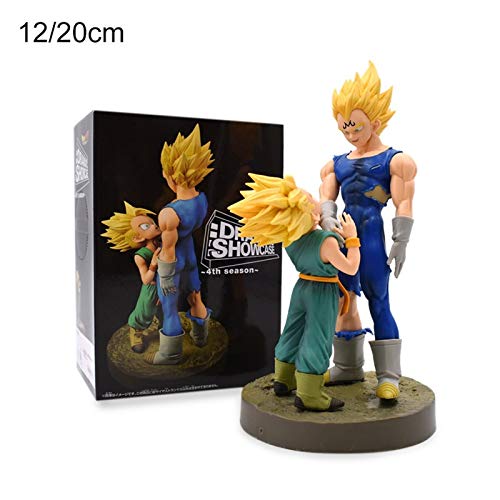 Figuras de acción de Son Goku, 22 Estilos, Dragon Ball Z, Saiyan Gohan, Modelo de PVC, Goku de Pelo Negro, Regalo para niños (H with Box)