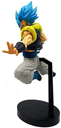 Figuras de Anime Dragon Ball Figura de acción Blue Gogeta Super Saiyan Man 23cm Kakarotto Vegeta fit Modelo de Anime Coleccionables Regalos de Anime Juguetes Kits de Modelos