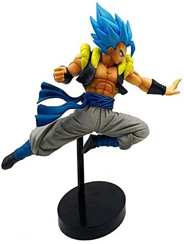 Figuras de Anime Dragon Ball Figura de acción Blue Gogeta Super Saiyan Man 23cm Kakarotto Vegeta fit Modelo de Anime Coleccionables Regalos de Anime Juguetes Kits de Modelos