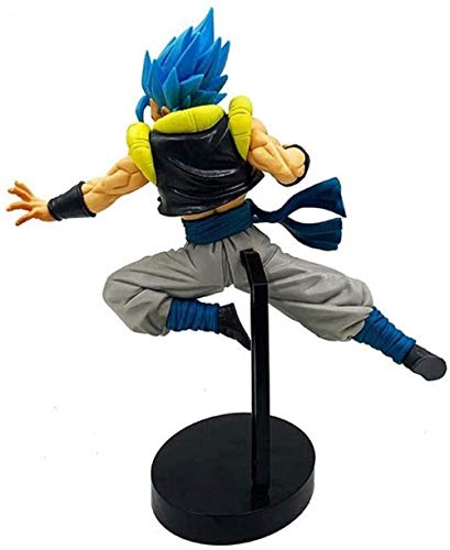 Figuras de Anime Dragon Ball Figura de acción Blue Gogeta Super Saiyan Man 23cm Kakarotto Vegeta fit Modelo de Anime Coleccionables Regalos de Anime Juguetes Kits de Modelos