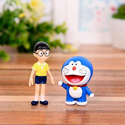 Figuras de Anmine, Figura de acción de Dibujos Animados de Doraemon, Estatua de Modelo de Personaje de Animes, Juguete de PVC, Estatua de Modelo de Personaje de Juego de Dibujos Animados de Anime