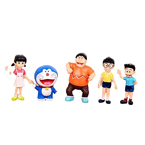 Figuras de Anmine, Figura de acción de Dibujos Animados de Doraemon, Estatua de Modelo de Personaje de Animes, Juguete de PVC, Estatua de Modelo de Personaje de Juego de Dibujos Animados de Anime