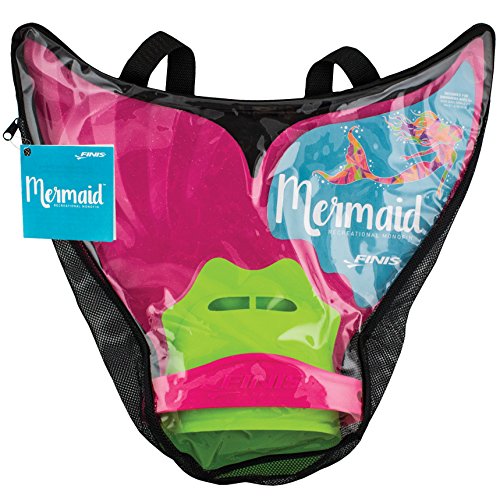 FINIS Mermaid - Monoaleta para niñas, color rosa, talla única