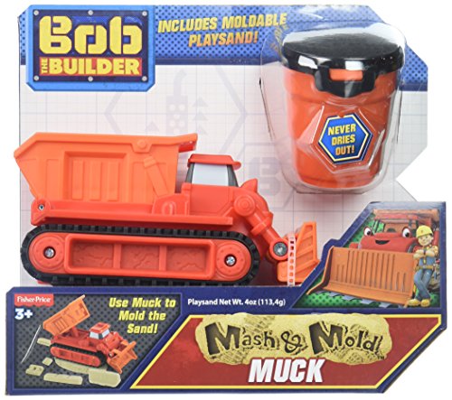 Fisher-Price Bob the Builder DMM53 vehículo de juguete - Vehículos de juguete (Negro, Naranja, 3 año(s), Niño, Motor (de fricción) hacia delante, 1 pieza(s))