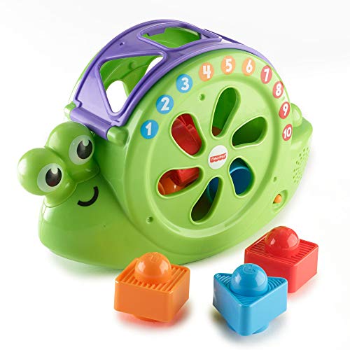 Fisher-Price FRB86 Rock N Sort - Juguete de caracol, multicolor