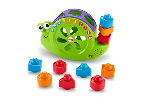 Fisher-Price FRB86 Rock N Sort - Juguete de caracol, multicolor