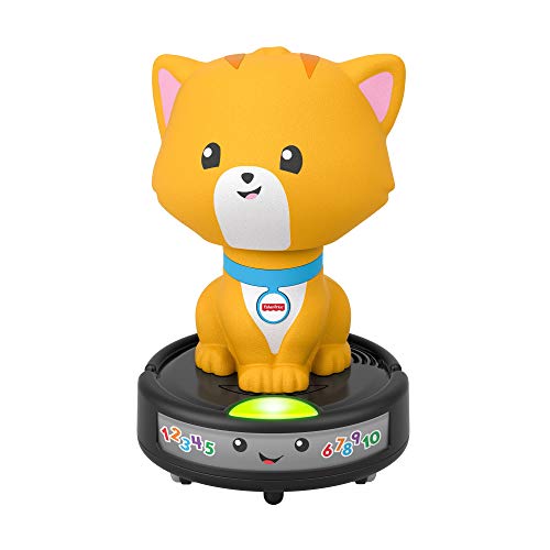 Fisher-Price Gatito montado sobre aspiradora (Mattel GMX70)