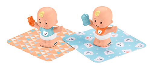 Fisher-Price Little People Snuggle - Figuras gemelas