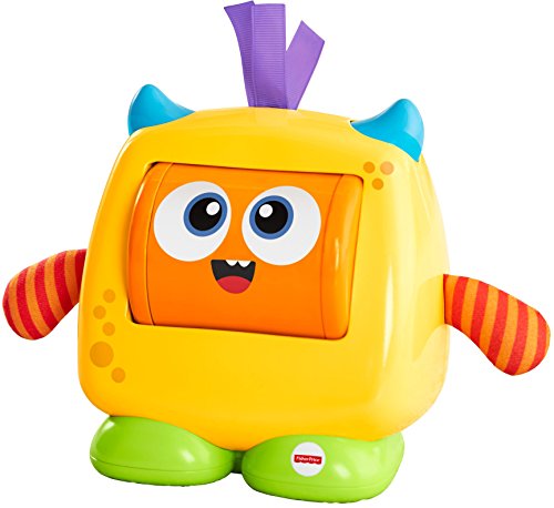 Fisher-Price Monstruito caritas divertidas, juguete bebé +6 meses (Mattel DRG13)