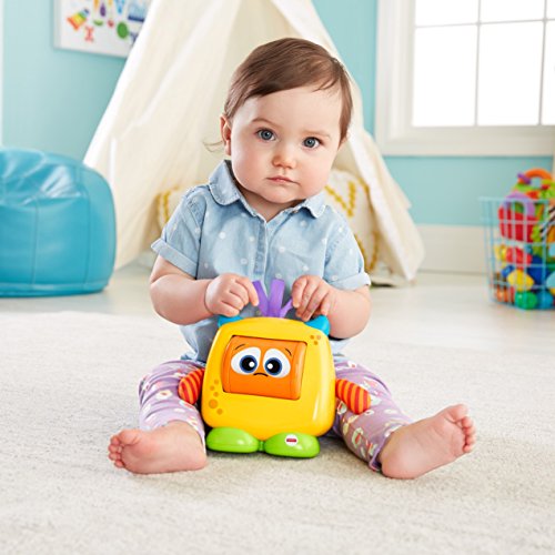 Fisher-Price Monstruito caritas divertidas, juguete bebé +6 meses (Mattel DRG13)